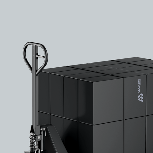 M logo with the title 'Brandmark-NR0008'