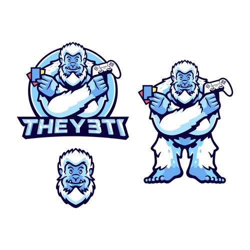 Yeti logo with the title 'THEY3TI'