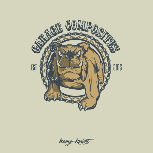 Amazing logo with the title 'Logo design for motorcycle garage'