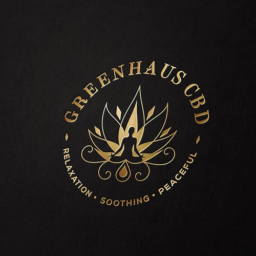 Zen logo with the title 'ZEN, RELAXATION, SOOTHING, PEACEFUL, YOGA CBD for Green Haus CBD '