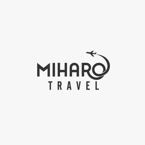 Surprise logo with the title 'Moedern logo for a travel agency '