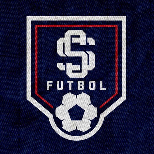 Sports apparel logo with the title 'Minimalis Logo Design for Kids Soccer Club'