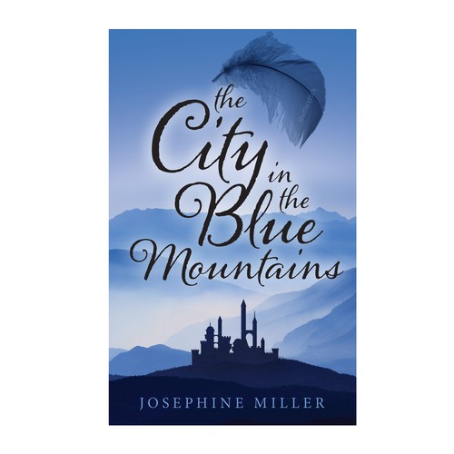 Graphic book cover with the title 'Book Cover Contest Entry'