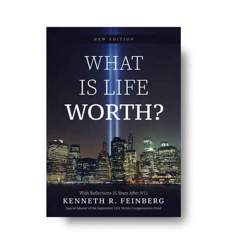 Memorial design with the title 'What Is Life Worth'