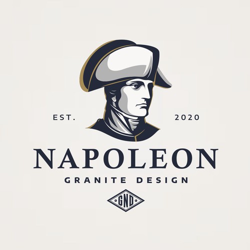 Granite logo with the title 'Napoleon Granite Design'