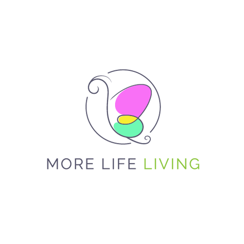Living design with the title 'More Life Living '
