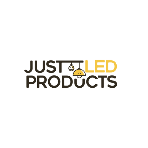 LED logo with the title 'JUST LED PRODUCTS '