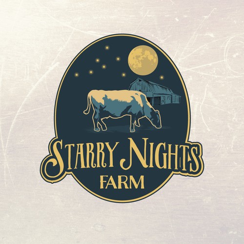 Star design with the title 'Starry Nights'