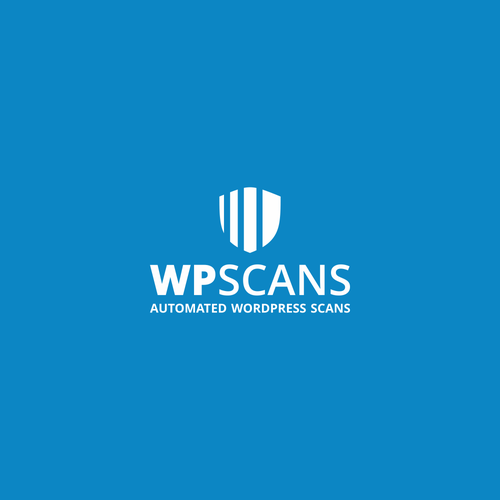 Security logo with the title 'Simple but meaningful logo for WordPress security scanner: WPScans'