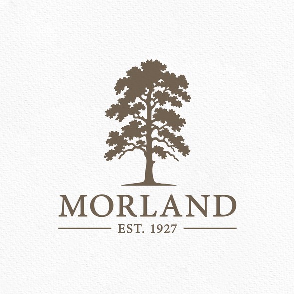 Unique logo with the title 'Simple Tree Farm Logo'