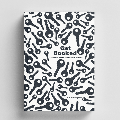 Real estate book cover with the title 'Get booked '