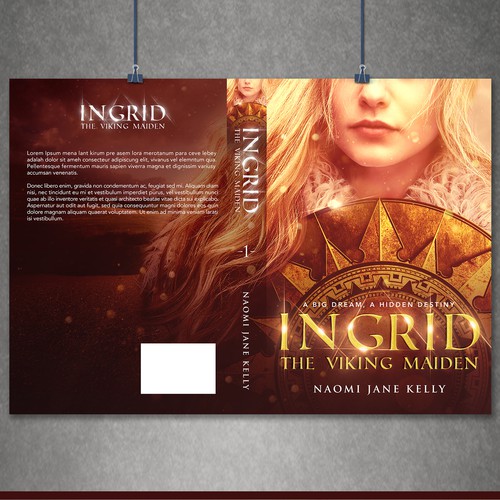 Young adult book cover with the title 'Ingrid'