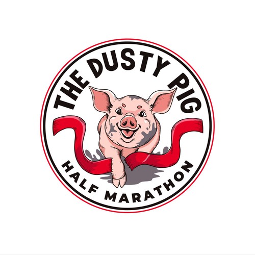 Pork logo with the title 'The Rusty Pig'