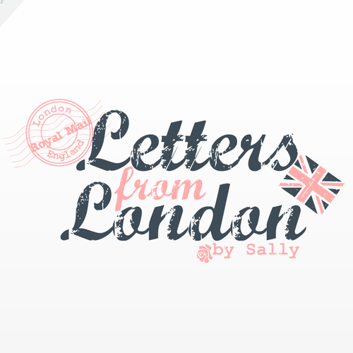 London design with the title 'Help Letters from London by Sally with a new logo'