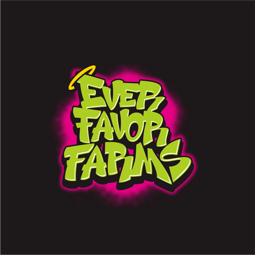 Graffiti logo with the title 'Logo Graffiti'