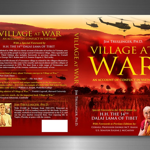 War book cover with the title 'Vietnam War Book'