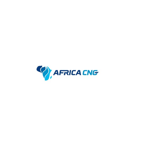 Masculine brand with the title 'AFRICA CNG'