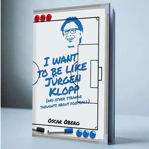 Table design with the title 'I want to be like Jurgen Klopp'