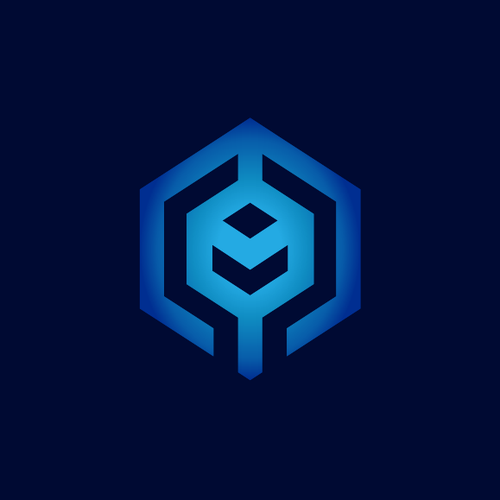 Hotel logo with the title 'Treasure Mortgage | Home Logo | M logo | Logomark | Monogram | Property | Hexagon House Logo'