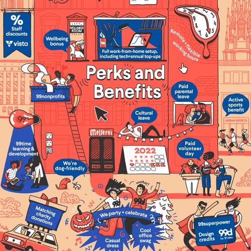 Doodle design with the title 'Infographic'