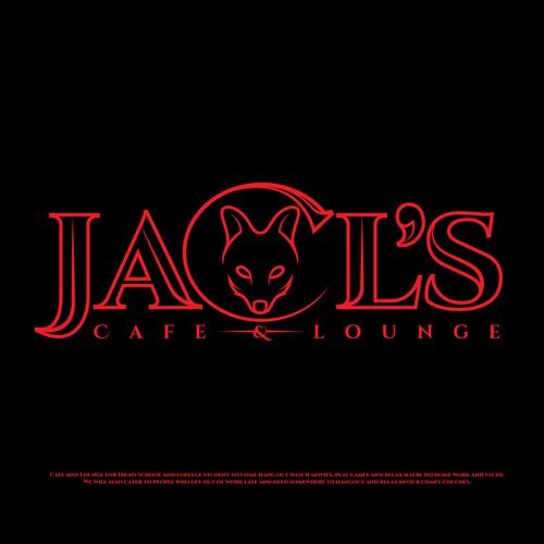 Installation design with the title 'Design Entry for Jacl's Cafe & Lounge'