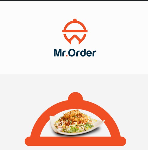 Conceptual brand with the title 'Food Express Logo'