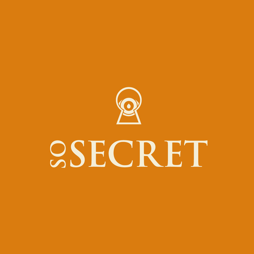 Keyhole logo with the title 'Logo design for new sauce'