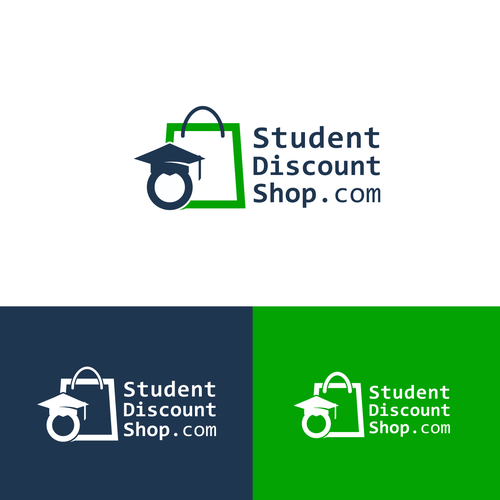 Success logo with the title 'Student Discout shop logo'