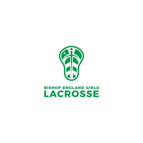 Bishop logo with the title 'logo design for Girls Lacrosse'