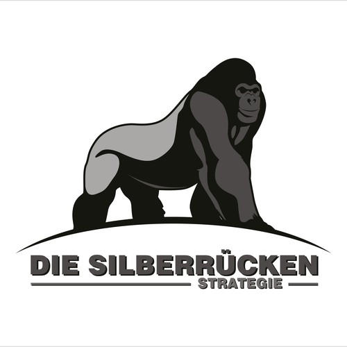 Silhouette logo with the title 'Bold logo concept for Die Silberrycken'