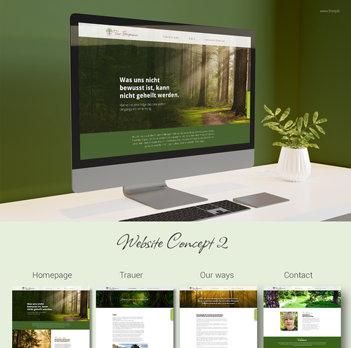 UX design with the title 'Website Design '