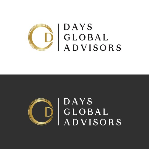 Day design with the title 'Days Global Advisors Logo'