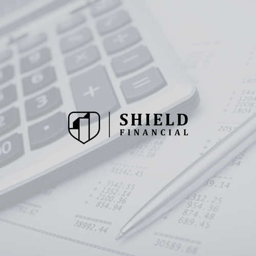 Investment brand with the title 'SHIELD FINANCIAL'
