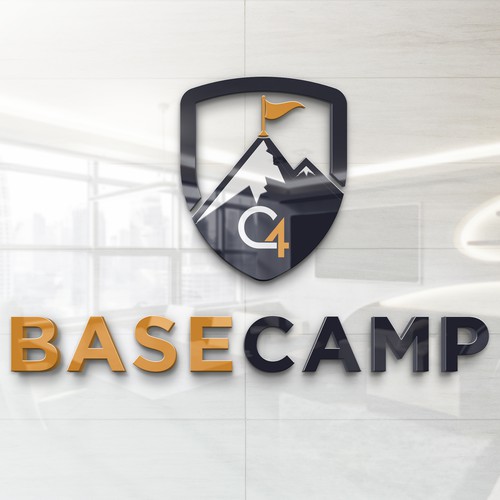 Corporate design logo with the title 'Core4ce subdivisions logos design'