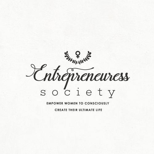 Girl brand with the title 'Entrepreneurs Society'