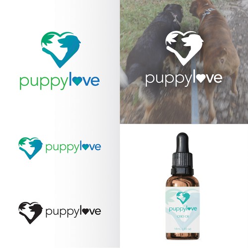 Support logo with the title 'Puppy Luv - Company Name - Entry'