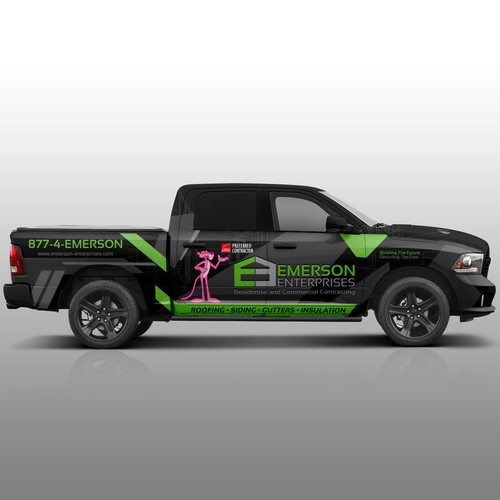 Camouflage design with the title 'Dodge RAM 1500 Wrap'