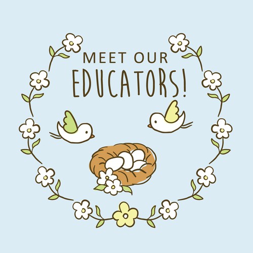 Kid design with the title 'preschool post'