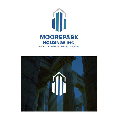 Family business logo with the title 'Brand identity design'