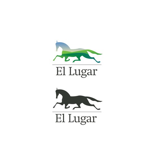 EPS design with the title 'Al Lugar Hotel Logo '