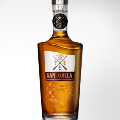 Creating a Label Design for San Galla Blended Whiskey