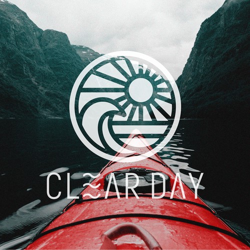 Summer logo with the title 'Logo for Clear Day'