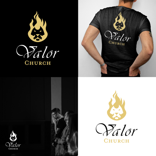 Fire brand with the title 'Valor Church'