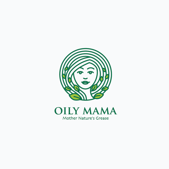 Mama design with the title 'Oily Mama'