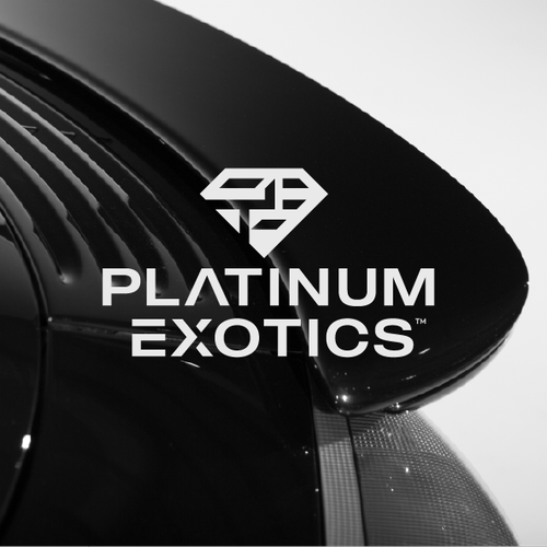 Auto design with the title 'Platinum Exotics'
