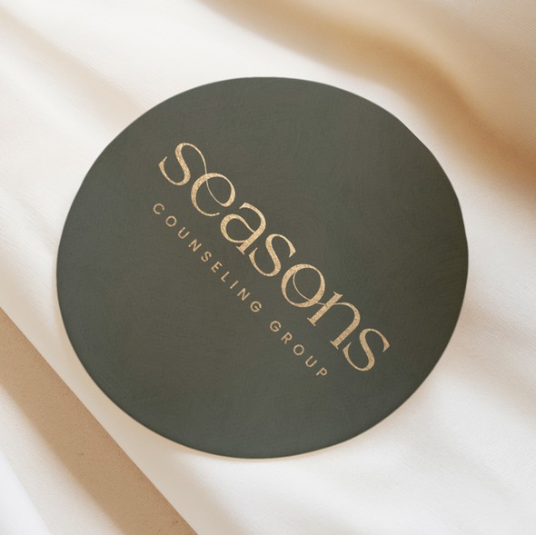 High-end brand with the title 'Seasons Counseling Group Logo Design'