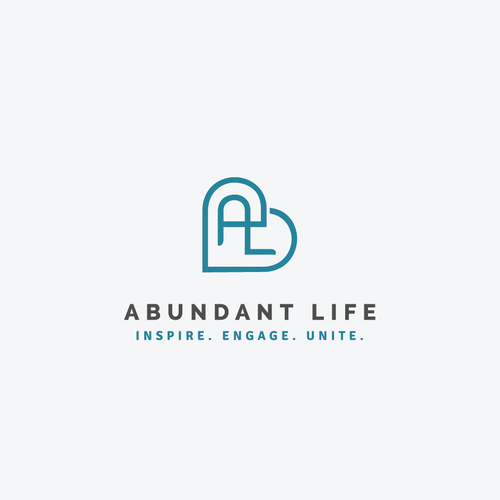 Inspiring design with the title 'Abundant Life'