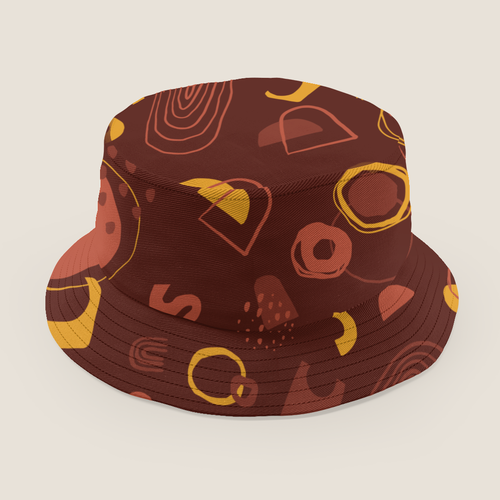 Neutral design with the title 'Bold Organic Geometric Design'