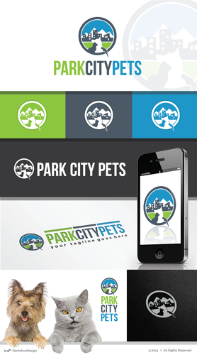 City brand with the title 'Park City Pets'