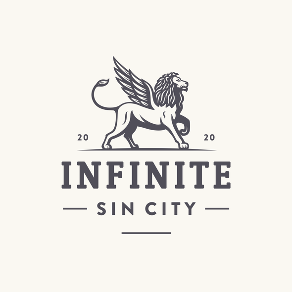 Infinite logo with the title 'Infinite Sin City'